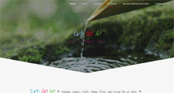 Desktop Screenshot of earthgirlart.com